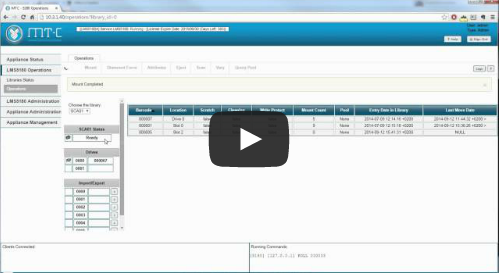 LMS5180 web interface demo