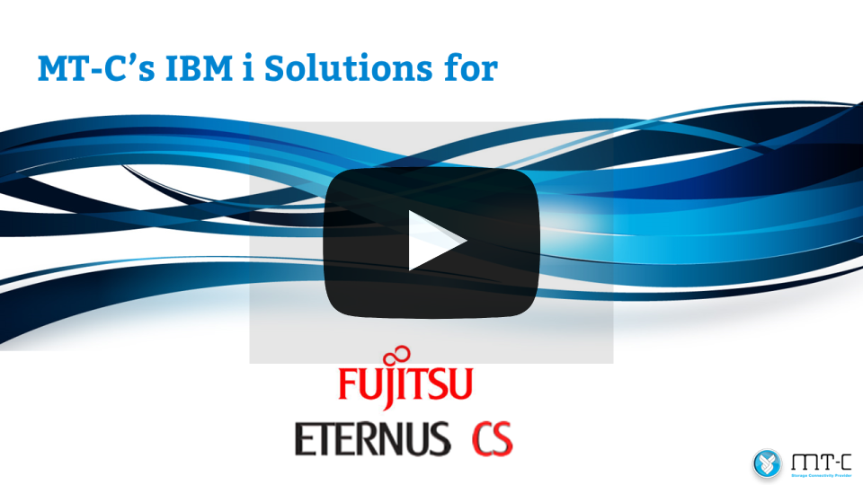 Demo IBM i Data Protection on Fujitsu ETERNUS CS8000